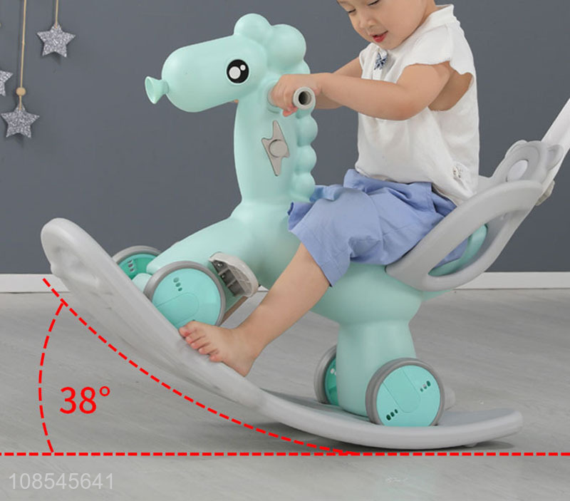 Hot items plastic rocking horse children's toys for sale