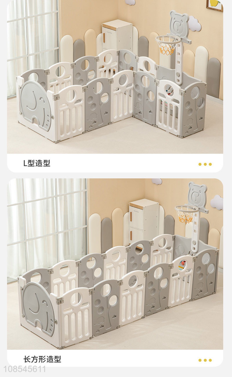 Wholesale from china baby play yard safety plastic fence