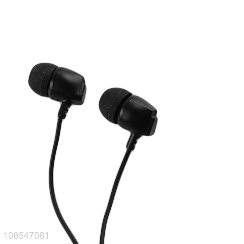 Hot selling 3.5mm jack wired earphones in-ear earbud headphones