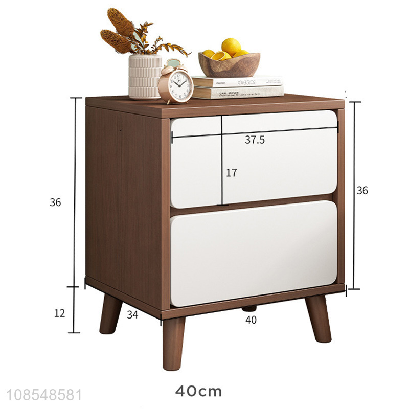Factory price home furniture bedroom small bedside table for sale