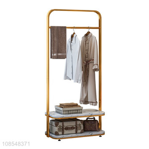 China factory iron hanger bedroom coat rack for sale