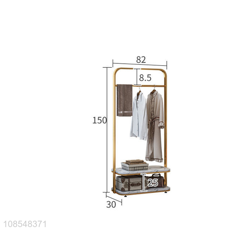 China factory iron hanger bedroom coat rack for sale