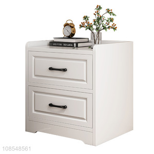 Popular products practical bedside cabinet white small nightstand
