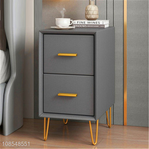 China products simple fashion narrow nightstand small furniture