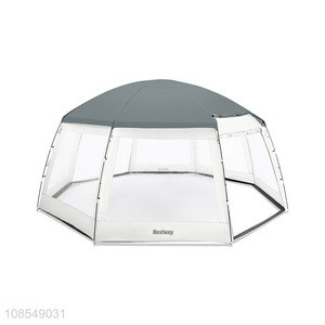 Wholesale round <em>outdoor</em> pool shade <em>tent</em> for above ground pools