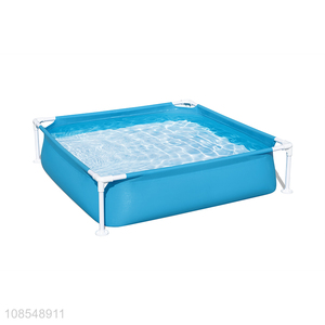 Wholesale above ground pool metal frame inflatable swimming pool