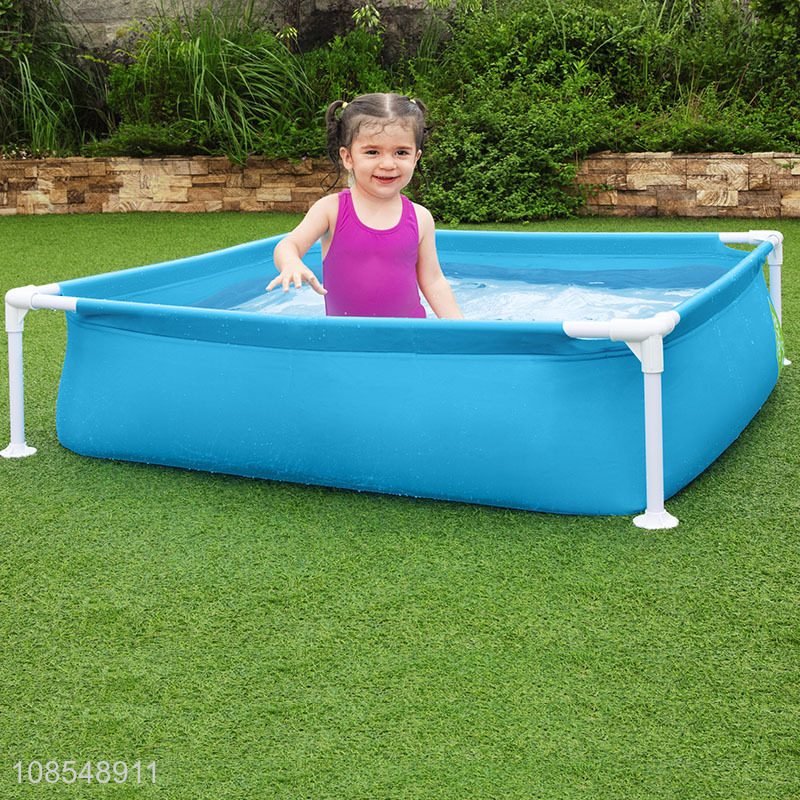 Wholesale above ground pool pvc inflatable swimming pool