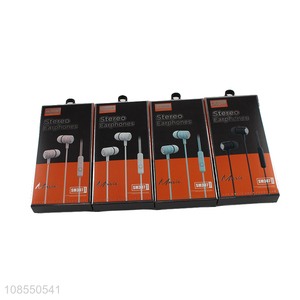 Wholesale in-ear earbud wired music earphones for Android phone