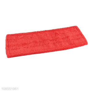 Factory price microfiber mop mat flat mop head for cleaning