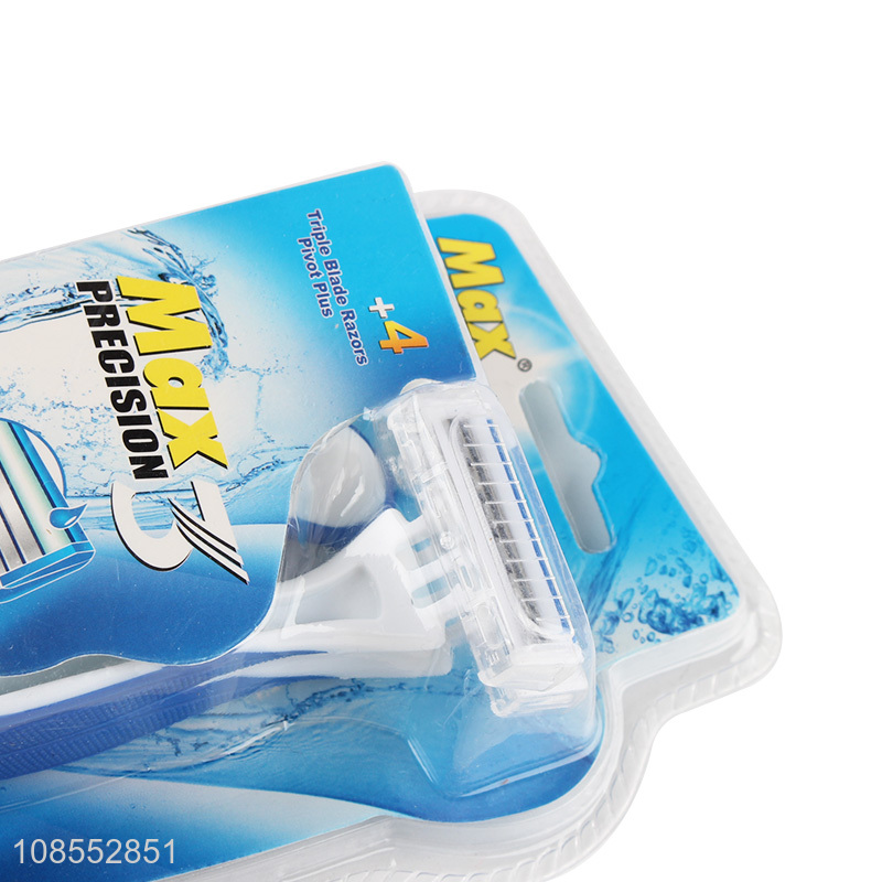 Factory direct sale 3 blades disposable razors disposable shaves
