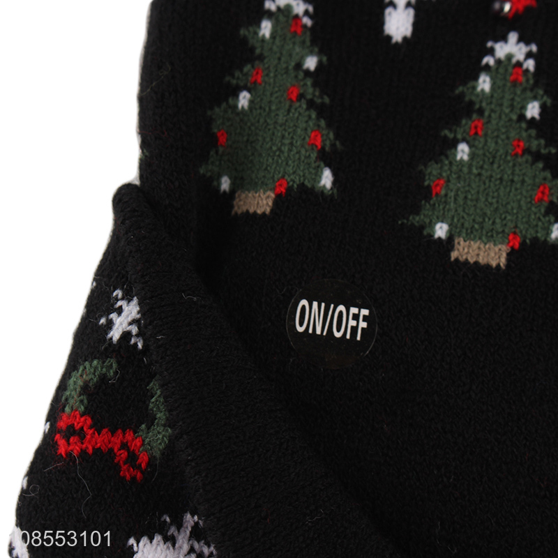 Factory supply christmas style fashion beanie hats