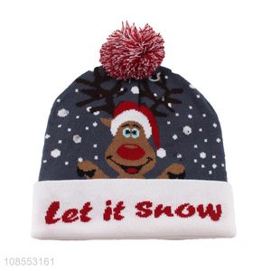 Most popular cartoon winter beanie hat knitted hat