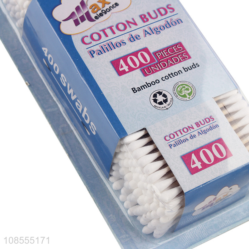 China factory disposable bamboo cotton buds for sale