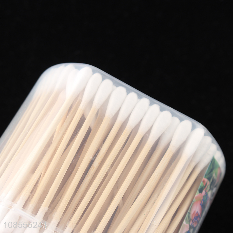 Popular products bamboo sticks cotton ear buds swabs for sale