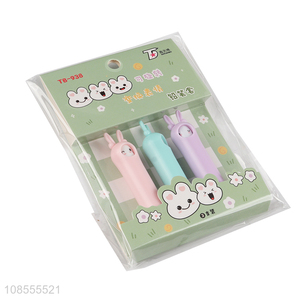 Yiwu market 3pcs plastic pencil caps pencil tip protector covers
