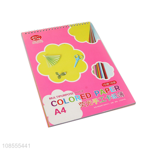 Hot sale A4 15 sheets colored origami paper kit multipurpose paper