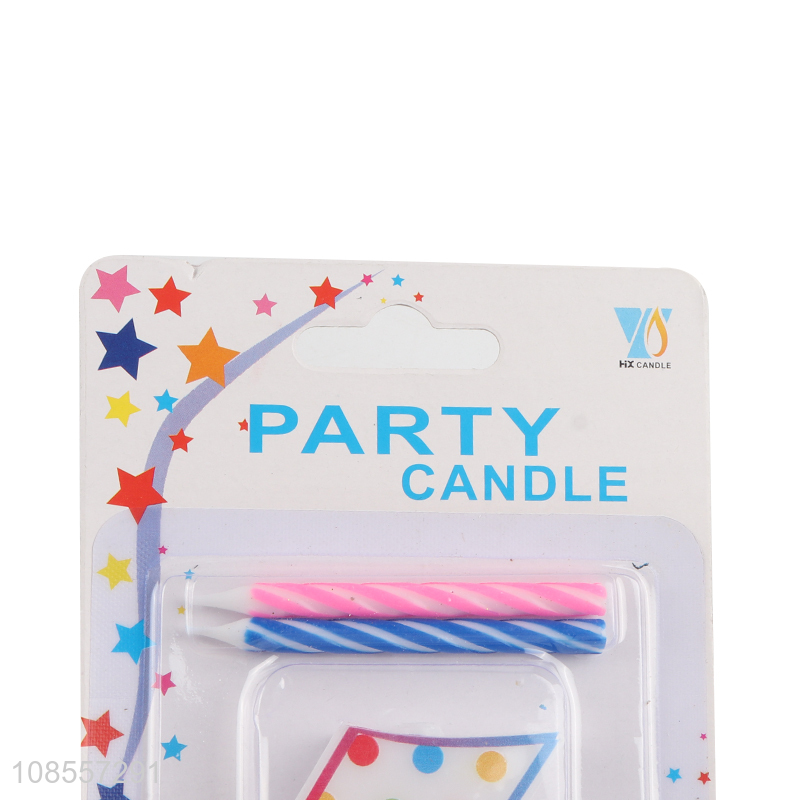 Wholesale from china colorful digital birthday candle