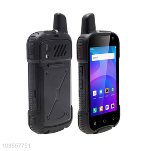 High quality 4 inch IPS screen 4G LET walkie talkie phone with SOS button