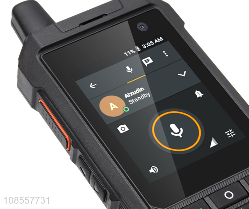 Good quality 2.4 inch waterproof 4G LTE zello walkie talkie rugged phone