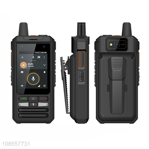 Good quality 2.4 inch waterproof 4G LTE zello walkie talkie rugged phone