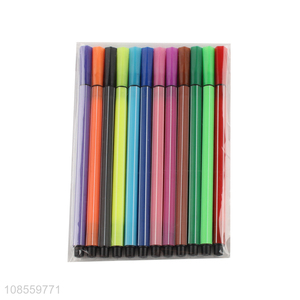 <em>Wholesale</em> 12 colors plastic watercolor pencil set for kids drawing