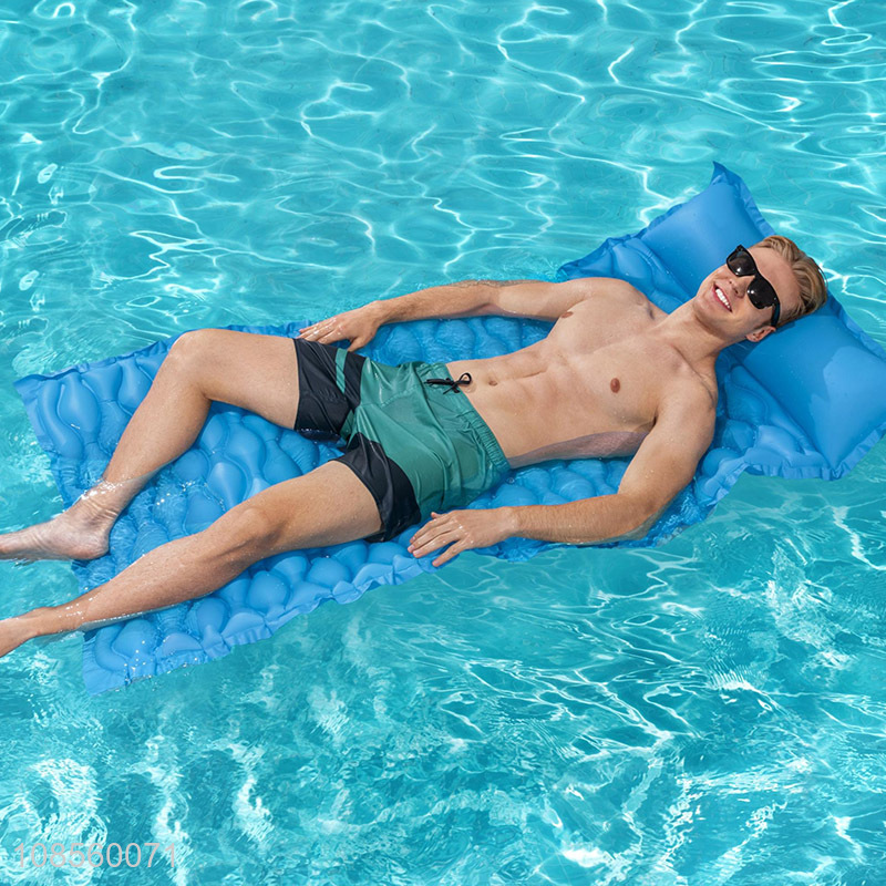 Best selling comfortable summer swim inflatable floating lounge