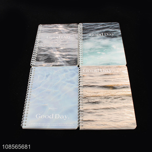 Factory price multicolor A5 coil diary notebook for stationery
