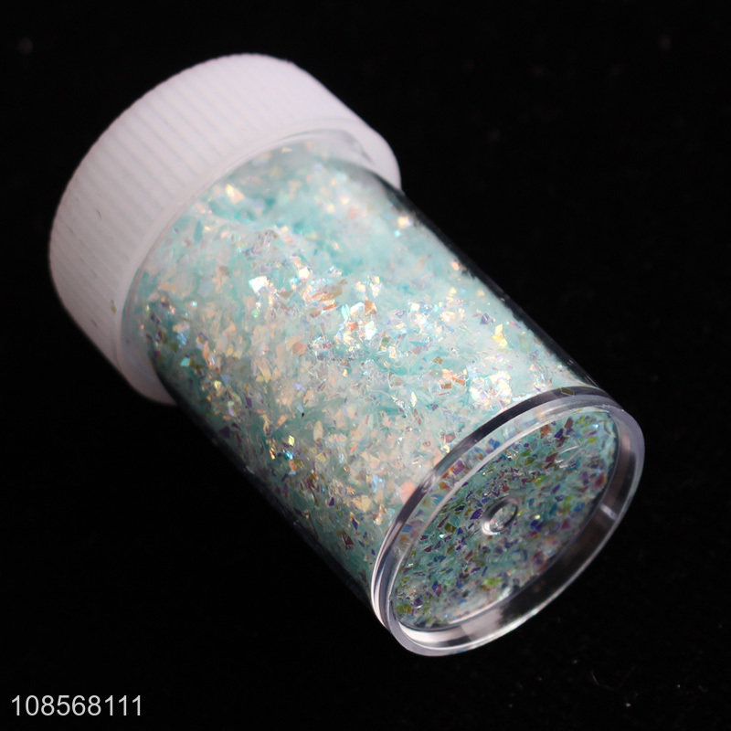 Best selling multicolor nail decoration glitter powder wholesale