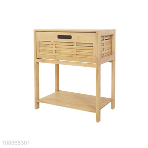 Best selling wood beside nightstands drawer table wholesale