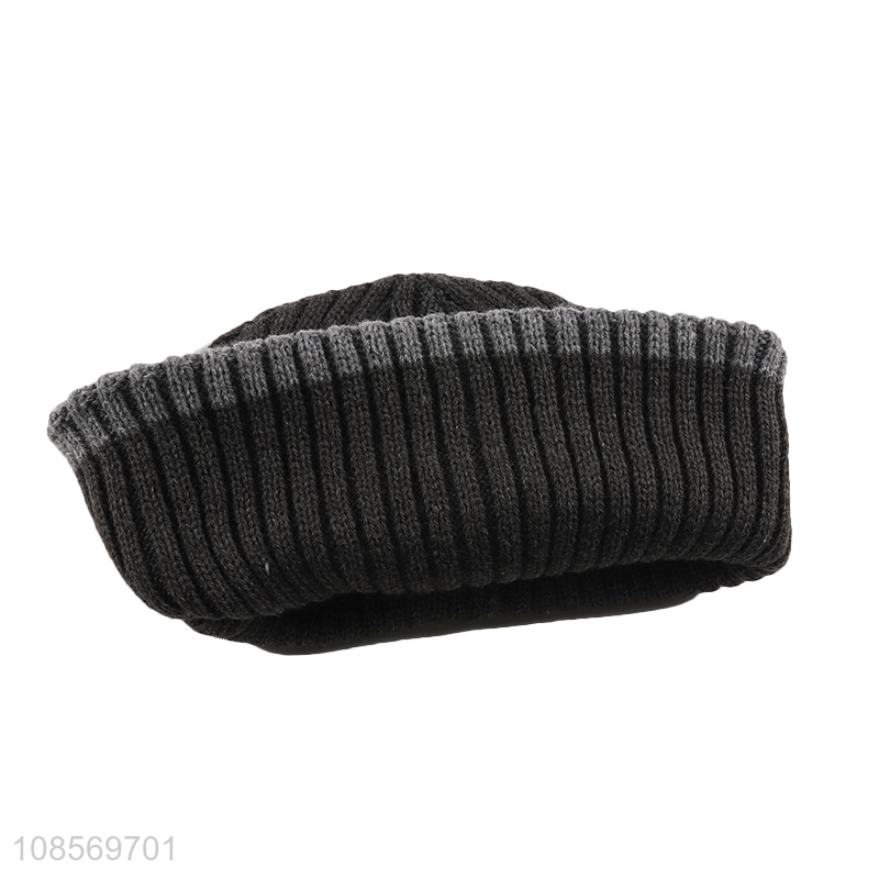 New arrival winter thickened warm knitted beanies hat