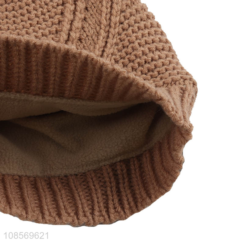 China wholesale comfortable winter beanies knitted hat