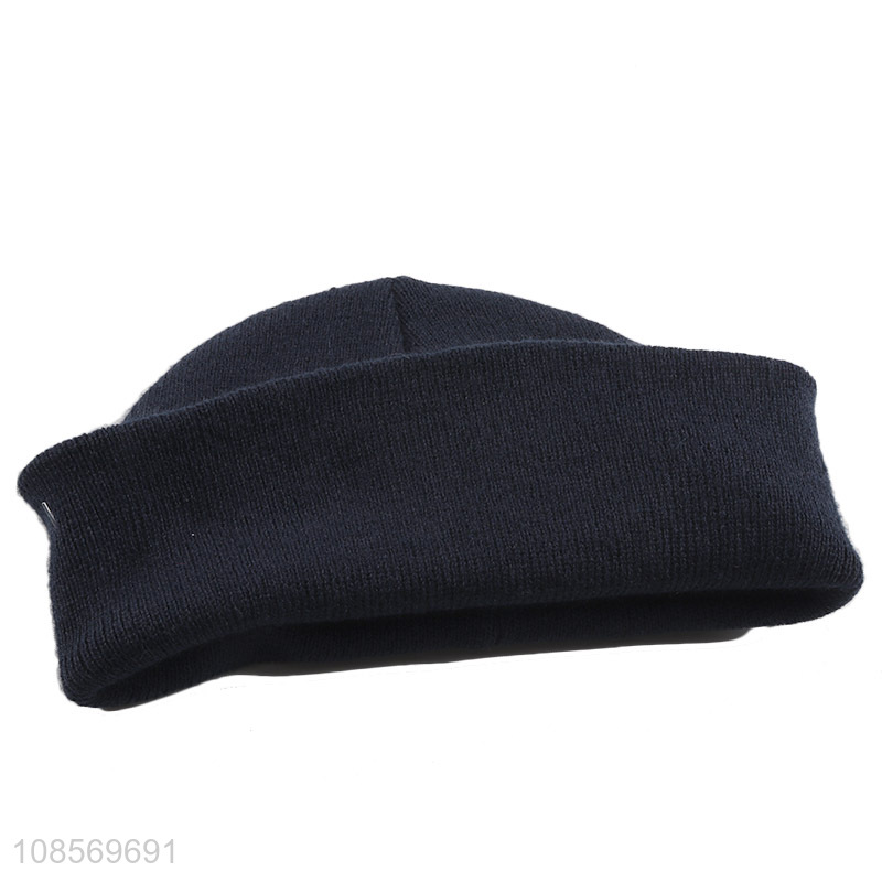 Top selling fashion comfortable beanies hat knitted hat