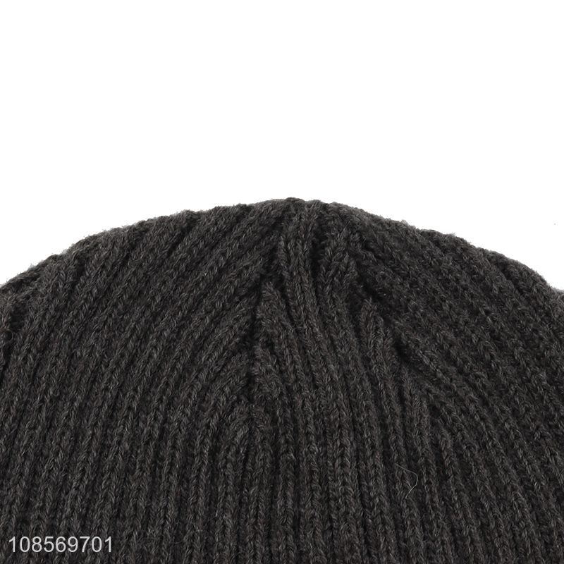 New arrival winter thickened warm knitted beanies hat