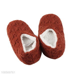 Low price indoor warm thickened home slippers for sale
