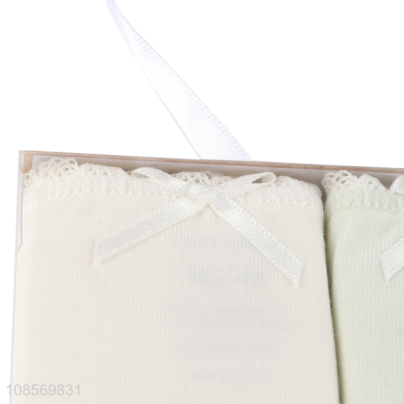 Wholesale comfortable soft elastic cotton panties for women