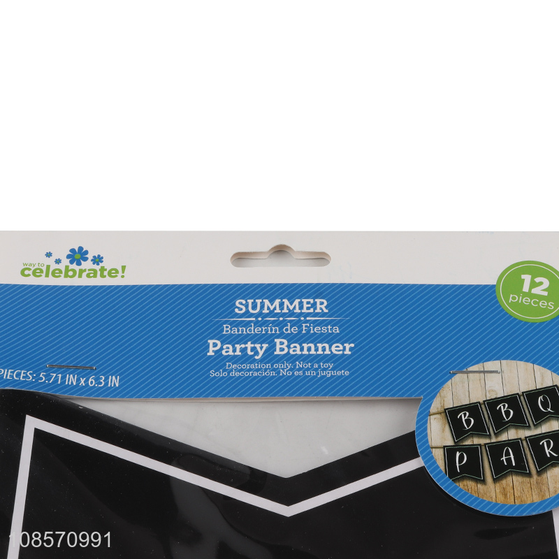 Wholesale party supplies paper party banner set with marker