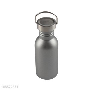 Latest design portable outdoor stainless steel water cup with handle