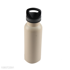 Latest products portable stainless steel drinking bottle with handle