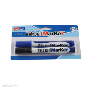 Wholesale 2pcs non-toixc quick dry whiteboard marker set