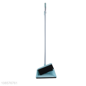 Wholesale household cleaning tools plastic broom and dustpan set