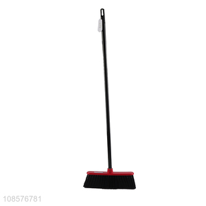 Custom logo indoor outdoor plastic broom and dustpan set