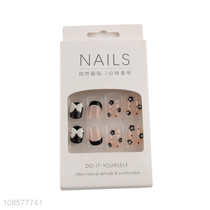 Hot items fashion ladies nail art decoration fake nail