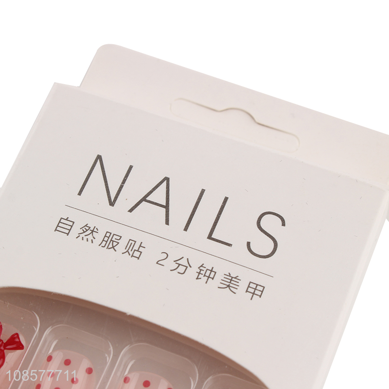 China factory natural comfortable fake nail for nail decoration