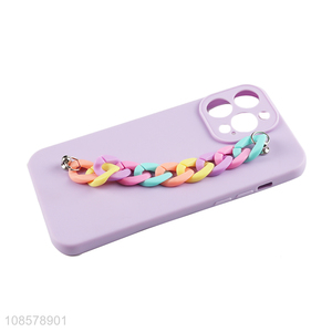 Factory price 3D chain design mobile phone shell phone case