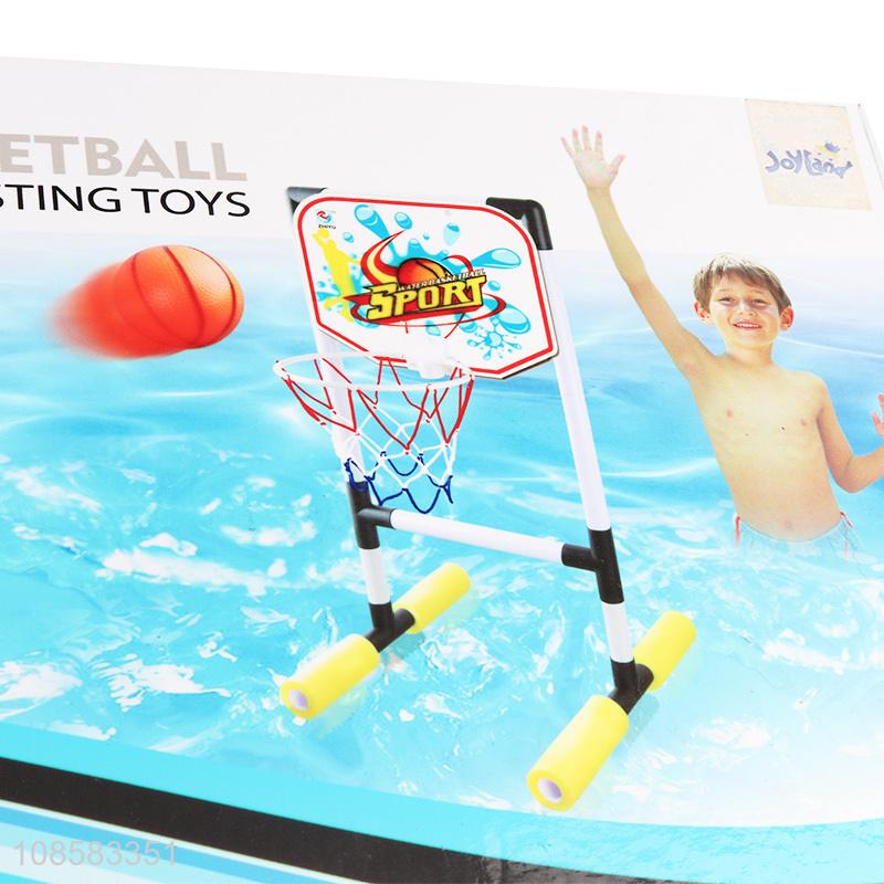 Wholesale outdoor summer pool toy water basketball toy for kids