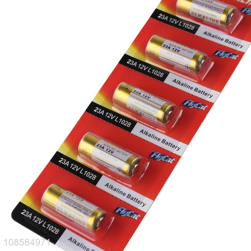 China products 5 pieces 12V 23A alkaline zinc-manganese battery