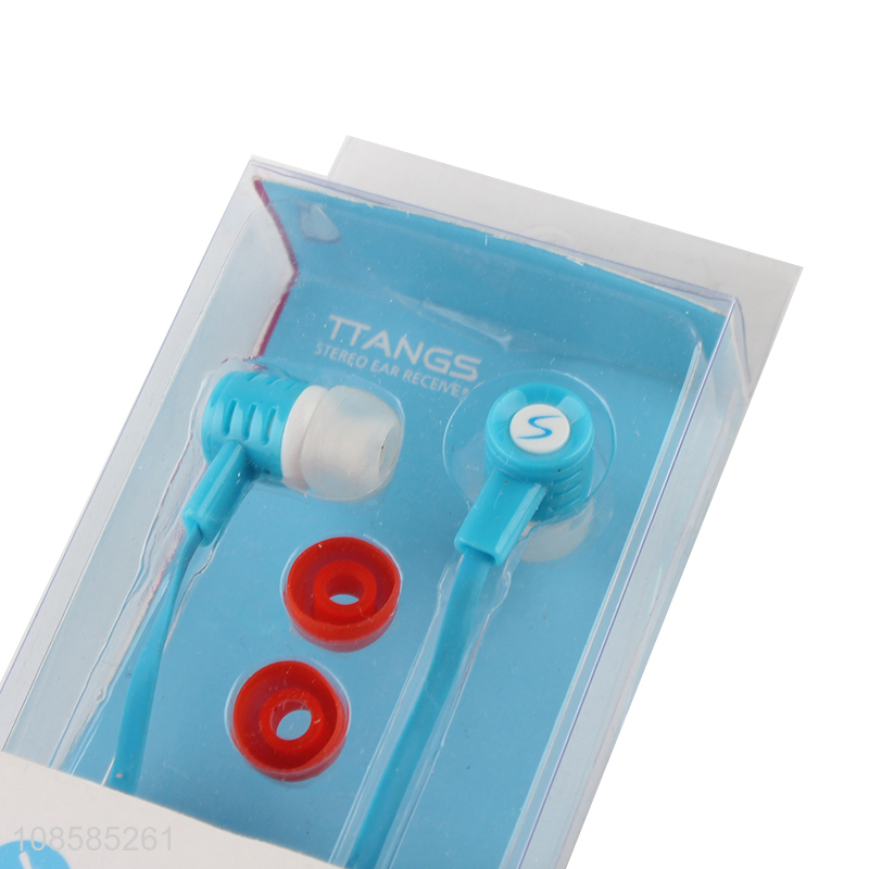 Top sale stereo ear receiver dynamic  sound canal earphones