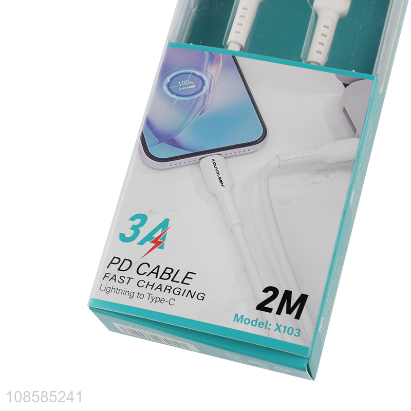 Best selling 2m fast charging pd cable for daily use