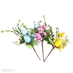 Hot products decorative artificial easter egg branch for sale
