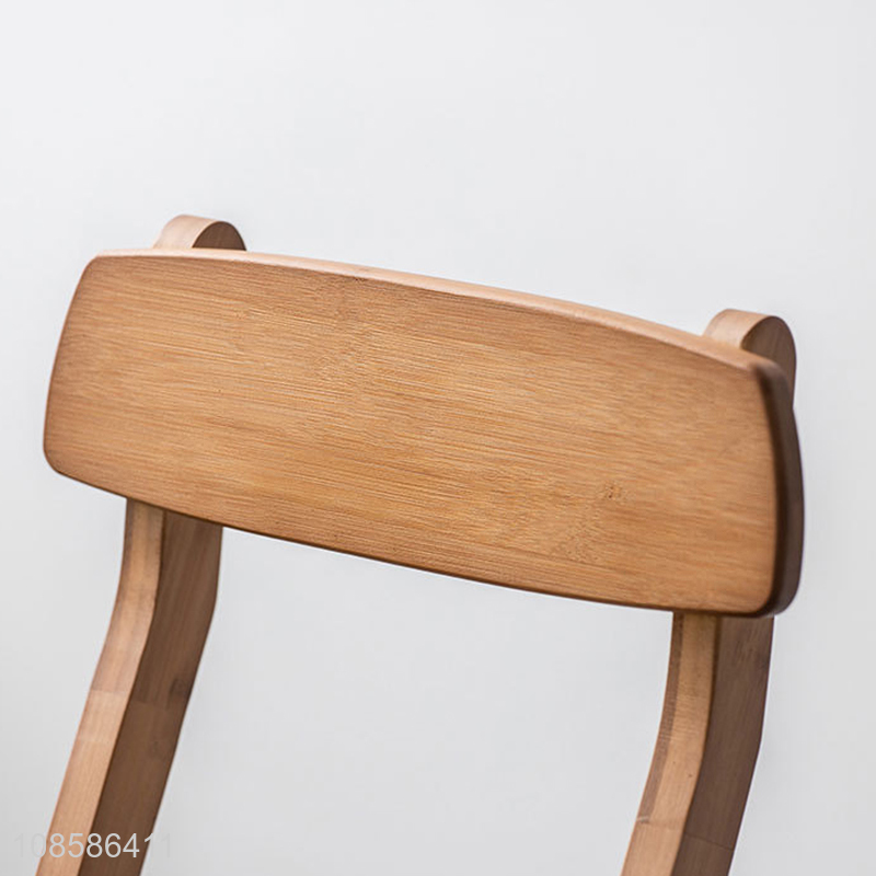 Good quality folding bamboo bar stool chair foldable high stool